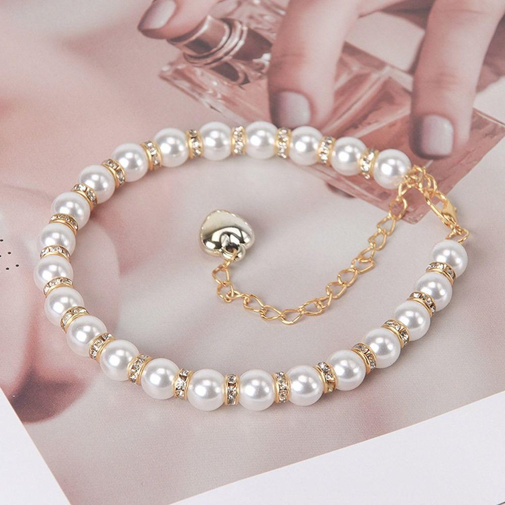 1Pair Women Shoelaces For High Heels Pearl Heels Band Shoe Belt Ankle Holding Loose Anti-skid Bundle Tie