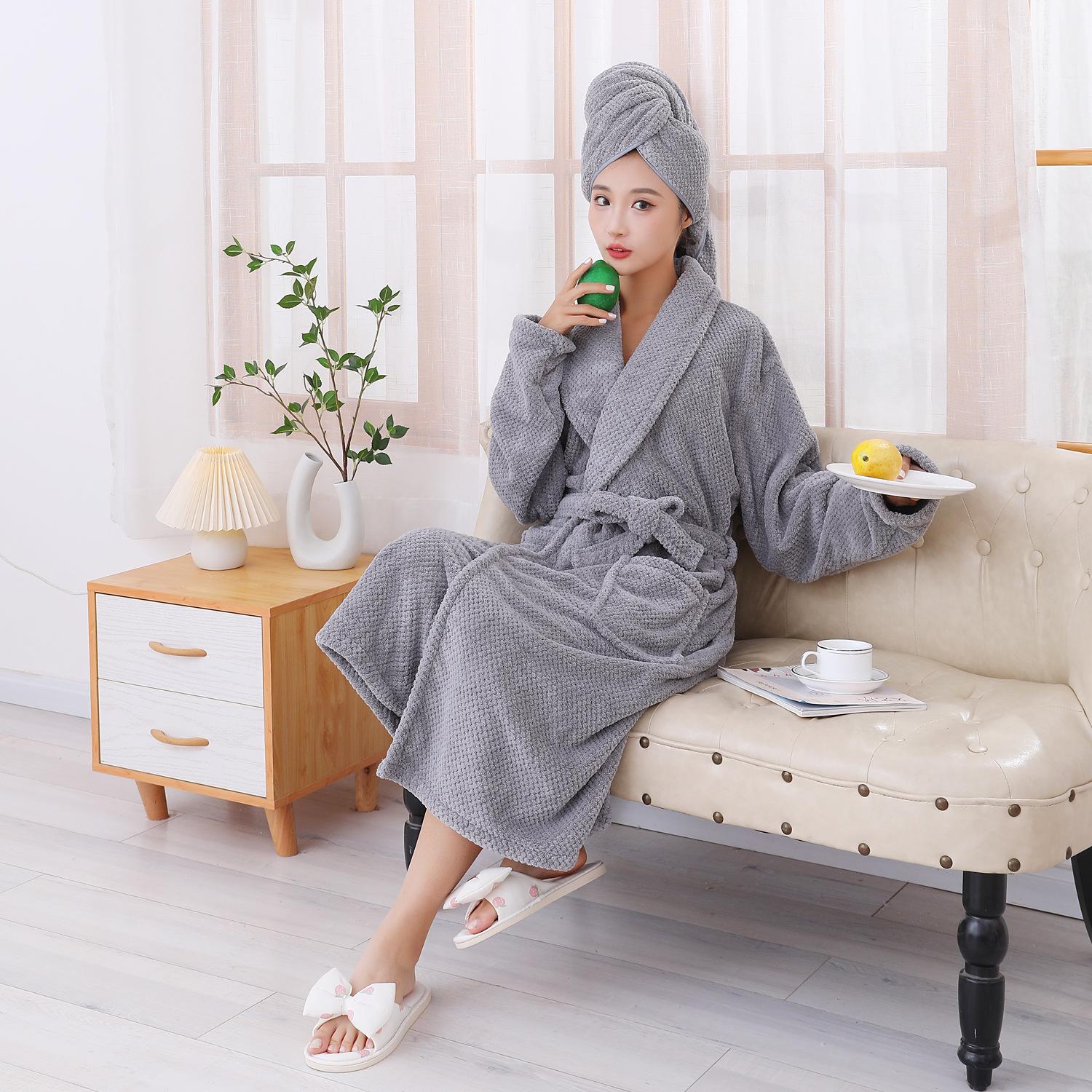 

Women s Bath Skirt Coral Velvet Can Wear Soft Absorbent and Hairless Bath Towel Sling Household Bath Skirt 120 * 135cm