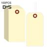 100Pcs Blanks Shipping Tags with Wire Hang Tags Food Clothing Wine Labels for Labeling Inventory Crafts