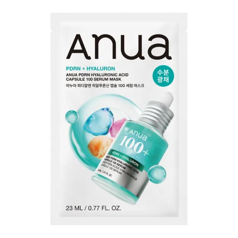 ANUA Sheet Mask Collection (PDRN / Heartleaf / Peach / Catechin) Hydrating & Soothing Facial Mask 10 Sheets PDRN Mask 10 Sheets