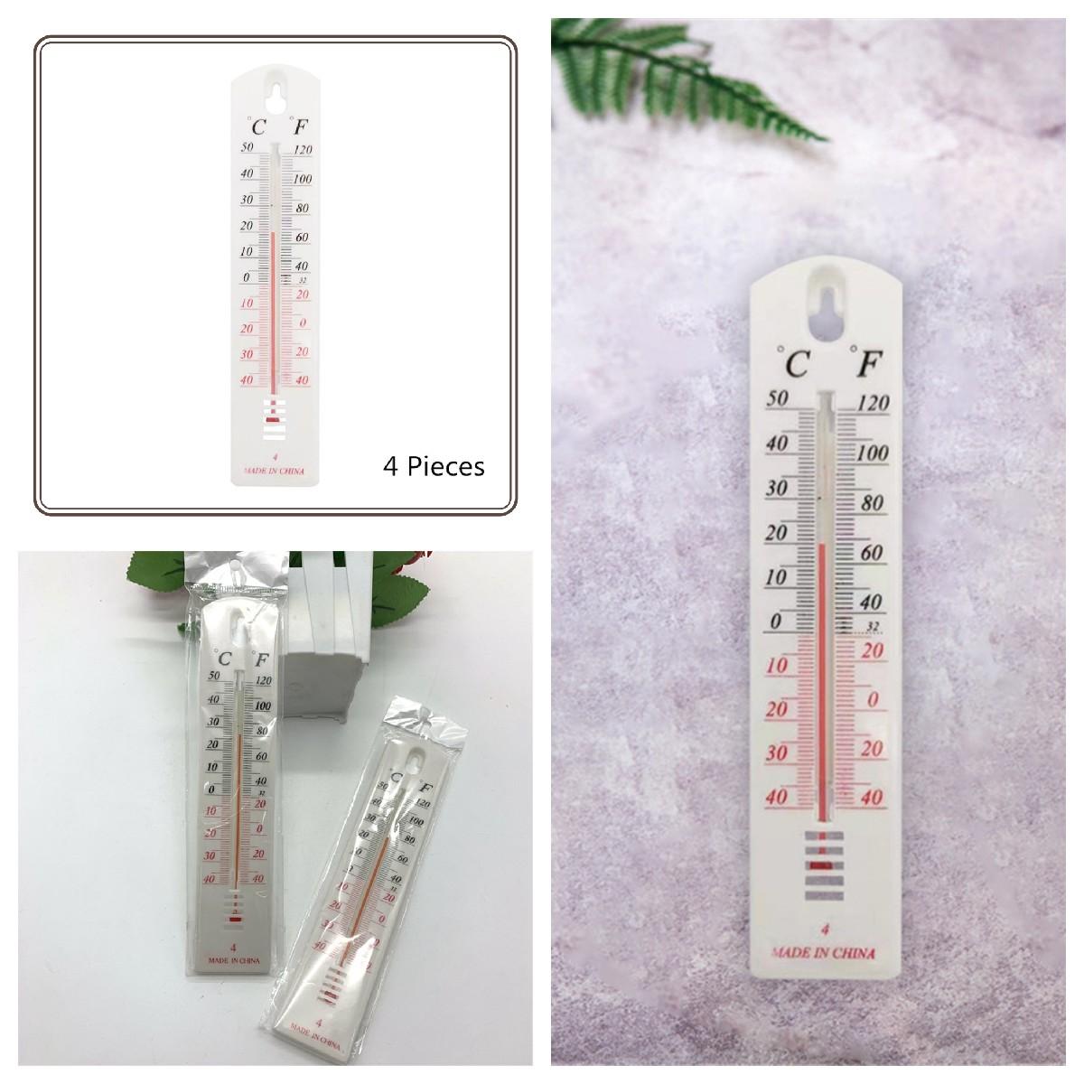 

4pcs Wall-mounted Thermometers Can Be Used In A Variety Of Places