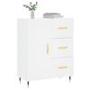 VidaXL Buffet White 69.5x34x90 Cm Engineered Wood 827892