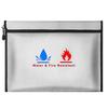 Faraday Bag Fireproof Waterproof Document Bag Signal Blocker Phones Key Fobs Notebooks Storage Pouch RFID Signal Shielding Case