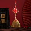 2026 Dragon Boat Festival Mugwort Fan Pendant & Indoor Sachet Bells for Door Handle and Decoration