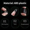 500Pcs/Box Nail Extension Tips False Full Tips Nails Diy Nail Art Fake Nail Tips Nail Polish Manicure Tool