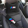 EAJN6 Car Seat Headrest Rest Neck Pillow Seat Belt Shoulder Pad Car Sticker for Bmw M G30 G32 3 4 5 7 M3 M4 M5 X3 X5 X6 X4 E61 E60 E31