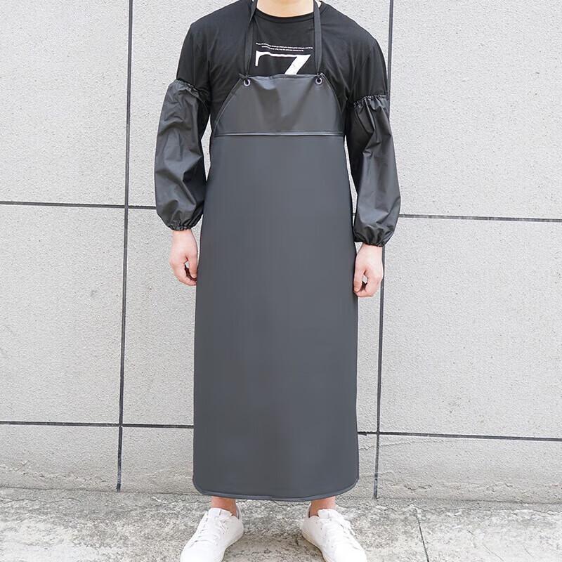 Heavy-Duty Waterproof Leather Work Apron