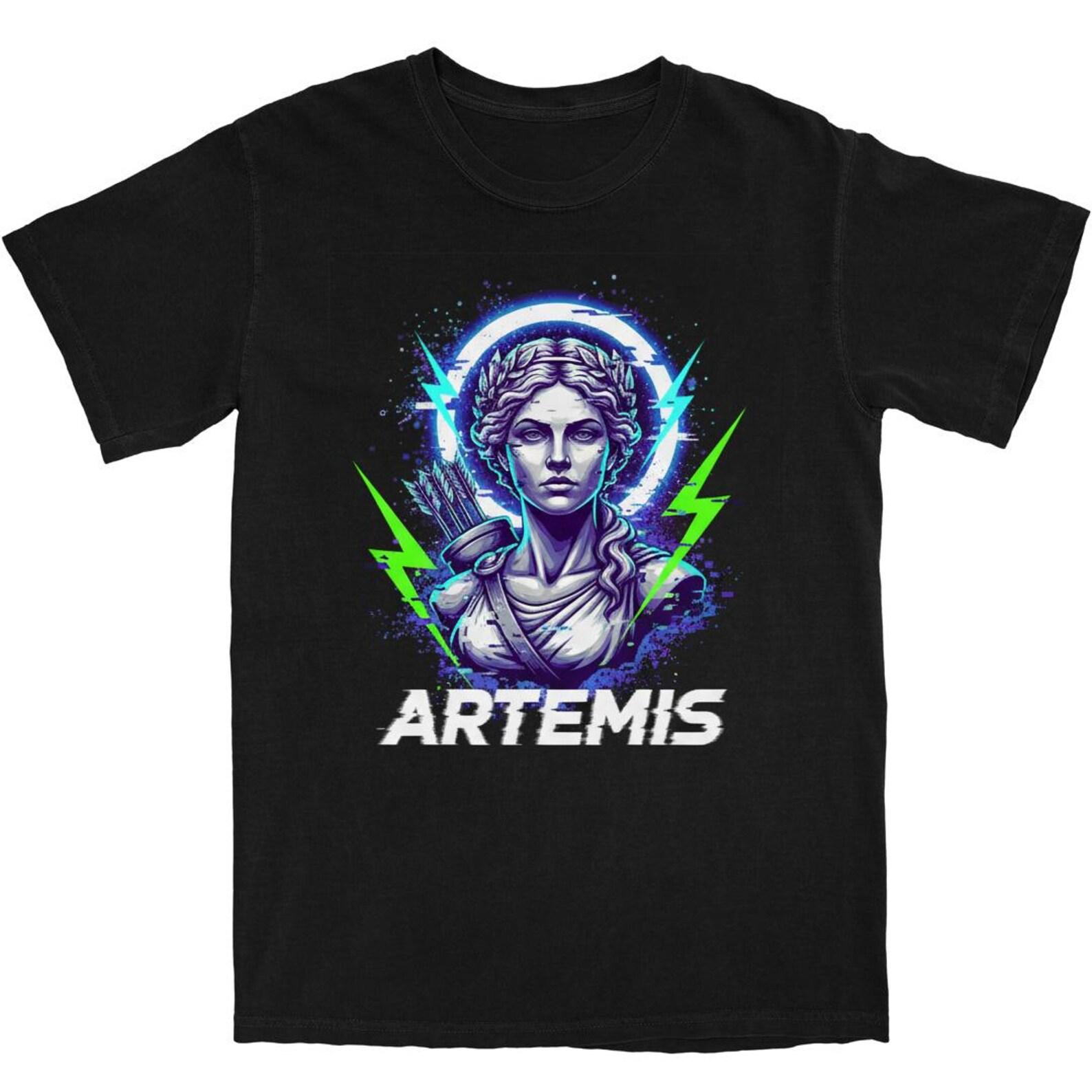 Artemis Goddess Of The Hunt Shirt •Greek Mythology Shirt •Ancient God Shirt •Olympian Gods shirt •Greek Gods Shirt •Dark Academia Shirt 2XL