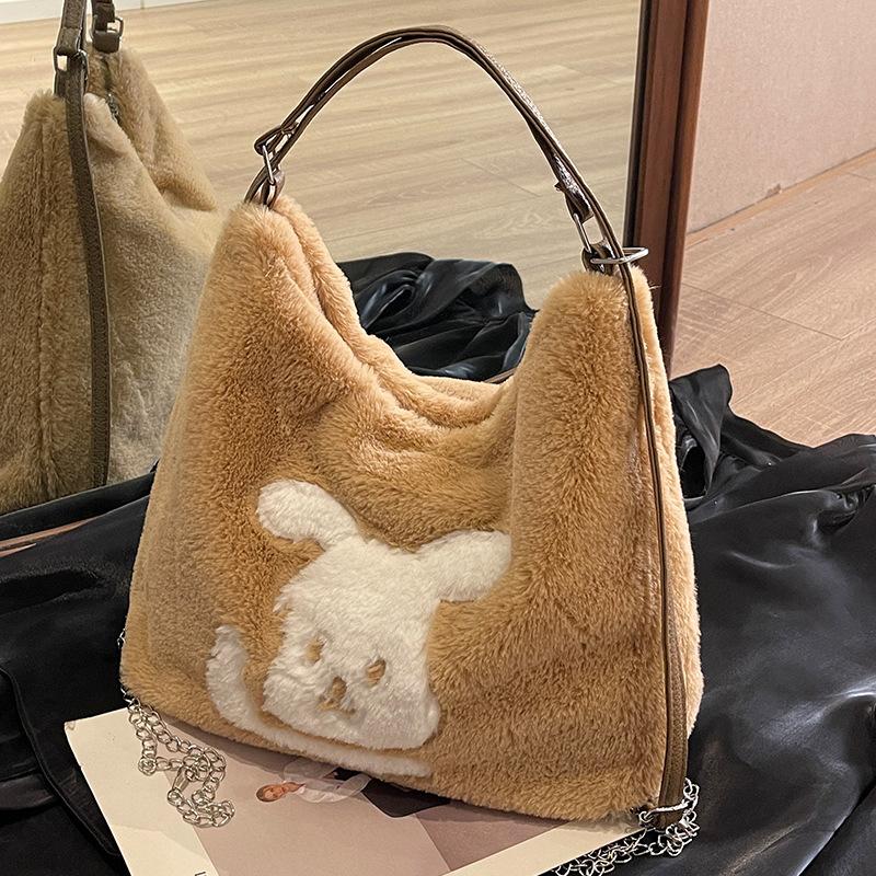 

Рюкзак большой емкости, осень и зима, новая симпатичная мультяшная сумка-тоут для женщин, студентов, универсальная сумка на плечо