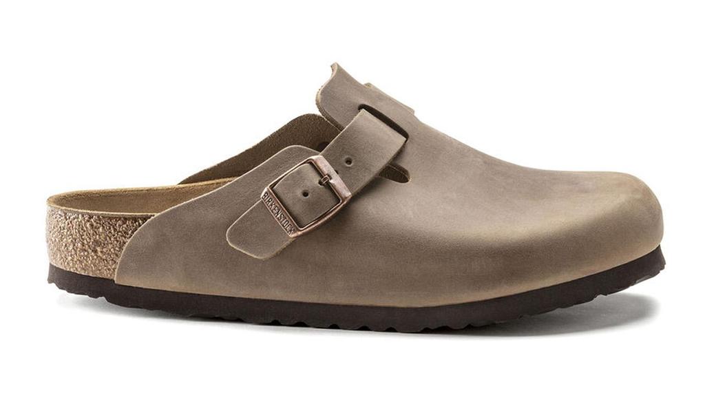 Mules Birkenstock Beige Boston Etroite