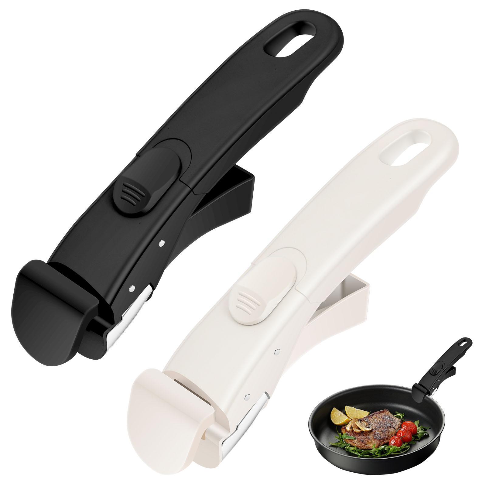 2 Pcs Detachable Cookware Handle Universal Pot Handle Pots and Pan Replacement Handles for All Cookware Household Kitchen Gadget