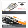 1Pcs Mini Socket Wrench Ratchet Fast Ratchet Wrench Multi-Functional Ratchet Screwdriver Diy Repair Hand Tools