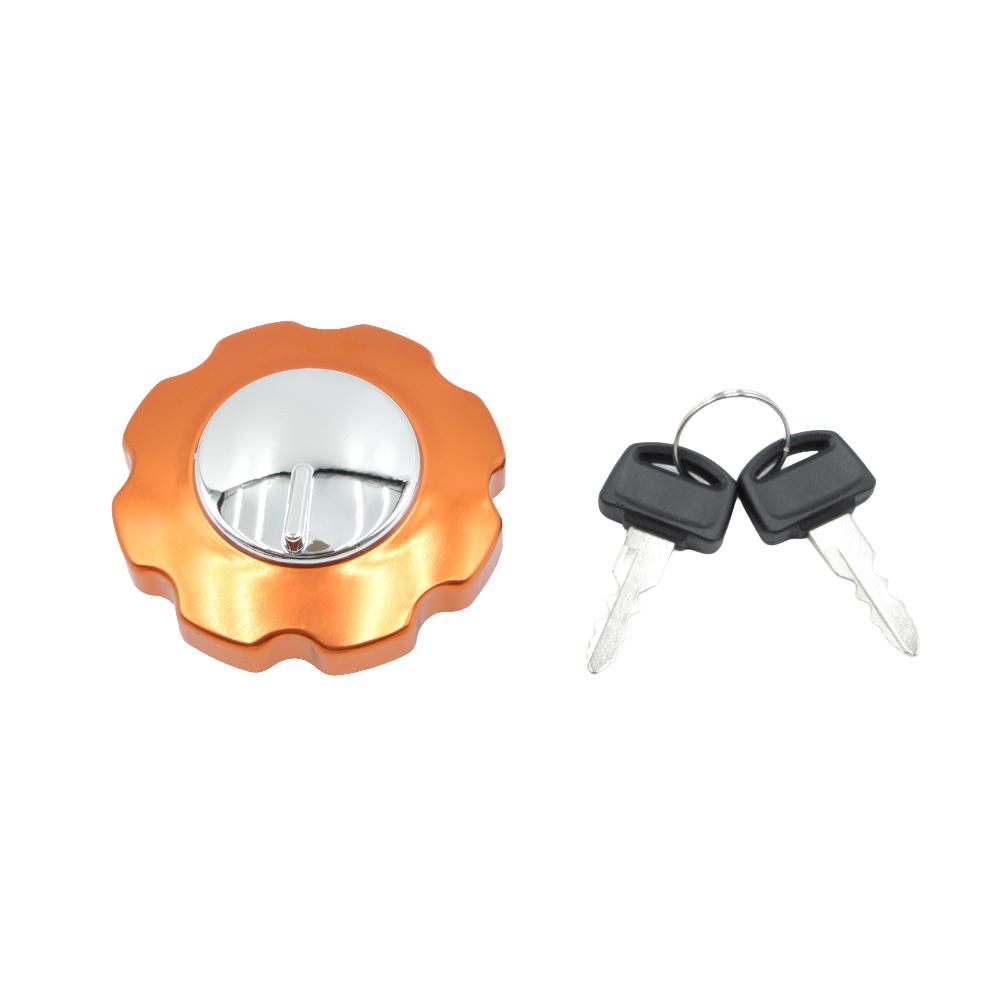 New Aluminum Alloy Fuel Tank Cap Cover Lock Set with 2 Keys For CG125 TMX Motorcycle Dirt Bike Modification Accessories Fuel Tank Caps3