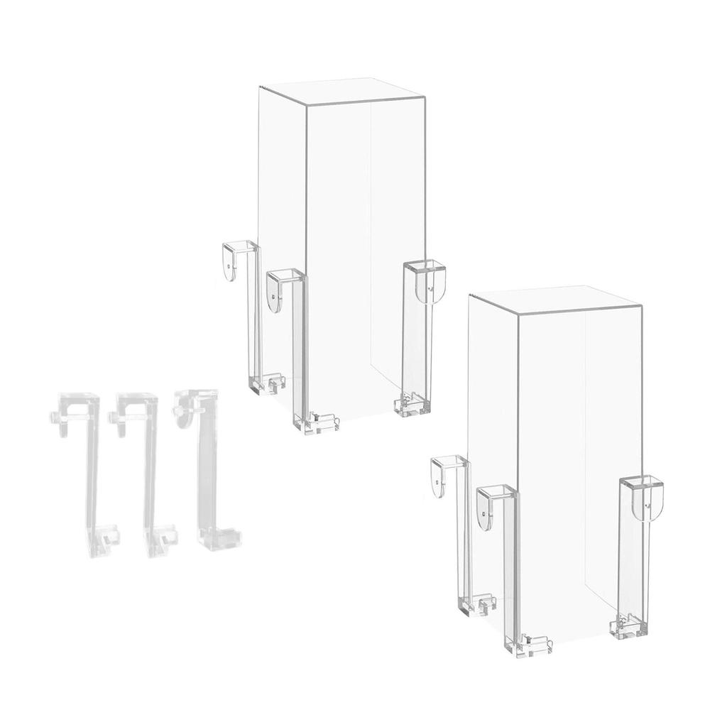 Aquarium Accessories Parts with Brackets Tabletop DIY Home Living Room Creative Office Easy Install Auto Refill Decoration