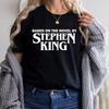 Baseado No Romance De Stephen King Tops Gráficos Verão Retrô Tumblr Camisa Roupas Horror Grunge Presente Engraçado para mulheres roupas