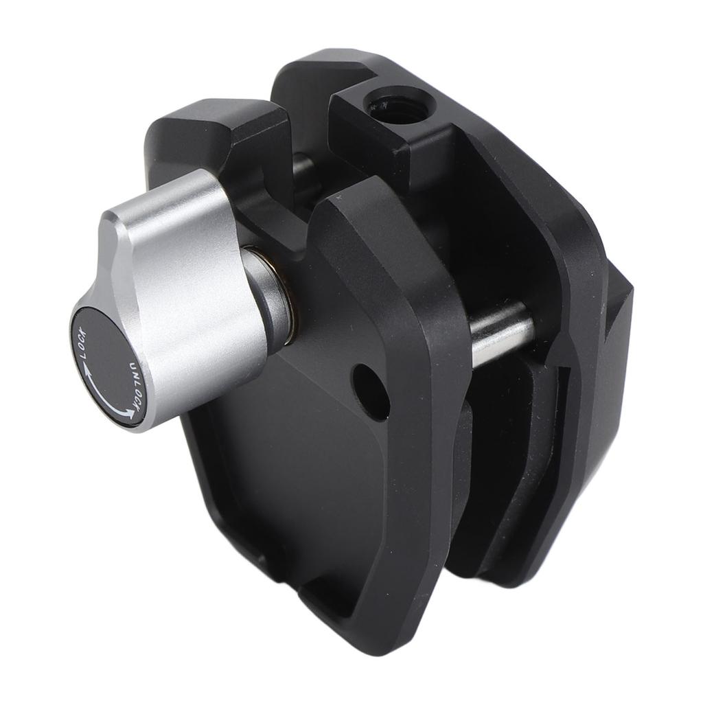 Motorcycle Windshield Camera Mount Aluminum Alloy Motorcycle Windshield Clip Bracket for Insta360 X4 ONE X2 Ace Pro