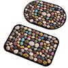 Pebble Bathroom Mat Absorbent Mat Dirt Resistant and Easy To Maintain Non Slip Mat