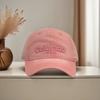 Washed Cowboy Hat for Women Spring and Summer Three Dimensional Letter Baseball Hat Korean Style Fashion Casual Versatile Baseball Cap Men