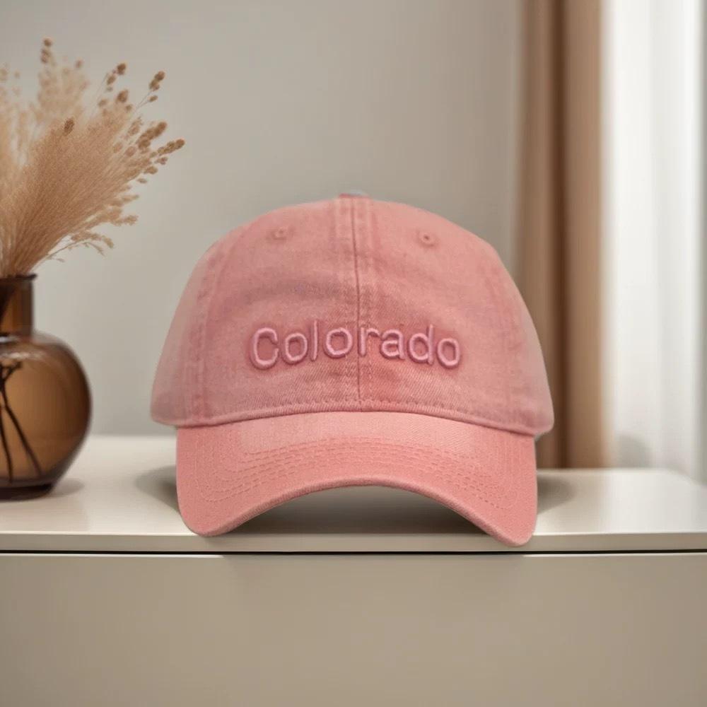 Washed Cowboy Hat for Women Spring and Summer Three Dimensional Letter Baseball Hat Korean Style Fashion Casual Versatile Baseball Cap Men