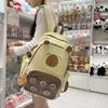 Large Capacity Backpack Student Cartoon Schoolbag Children Lightweight Backpack
