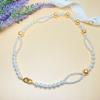 S925 Sterling Silver Gold-Tone Multifunctional Pearl Necklace with Light Luxury Style – 2025 Women's Choker