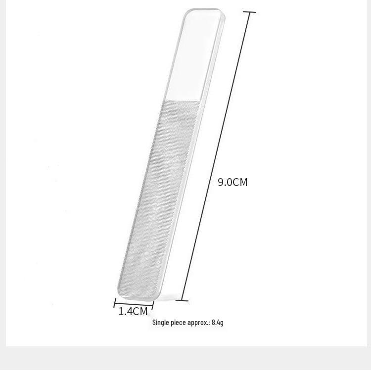 Nano Shine Nail Art File with Laser Logo Marking