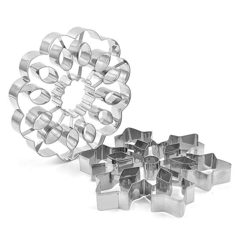 Large Size Sunflower Shape Pie Crust Cutter Stainless Steel Pastry Molds Cookie Biscuit Stamp Cake Decorating Tools