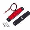 6 LED Truck Side Light Emergency Lorry Trailer Marker Lights 24V Indicator Warning Lamp Signal Led Lights Car Waterproof Lamps