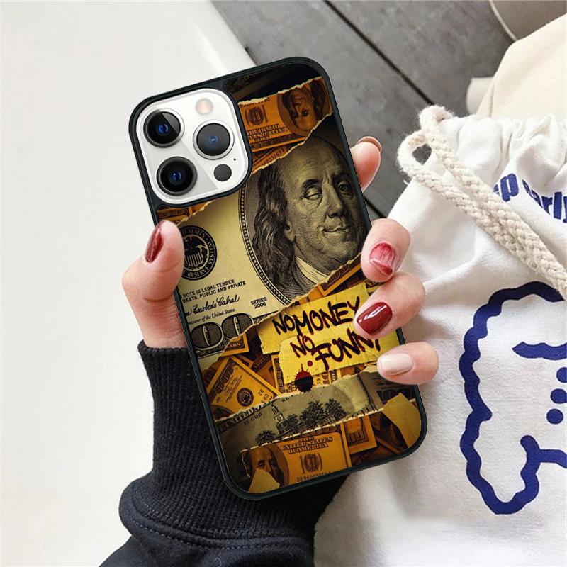 

Dollars Money Phone Case For iPhone 17 Air 15 16 Cover 11 13 14 Pro Max 12 Plus Max Fundas iPhone 16pro