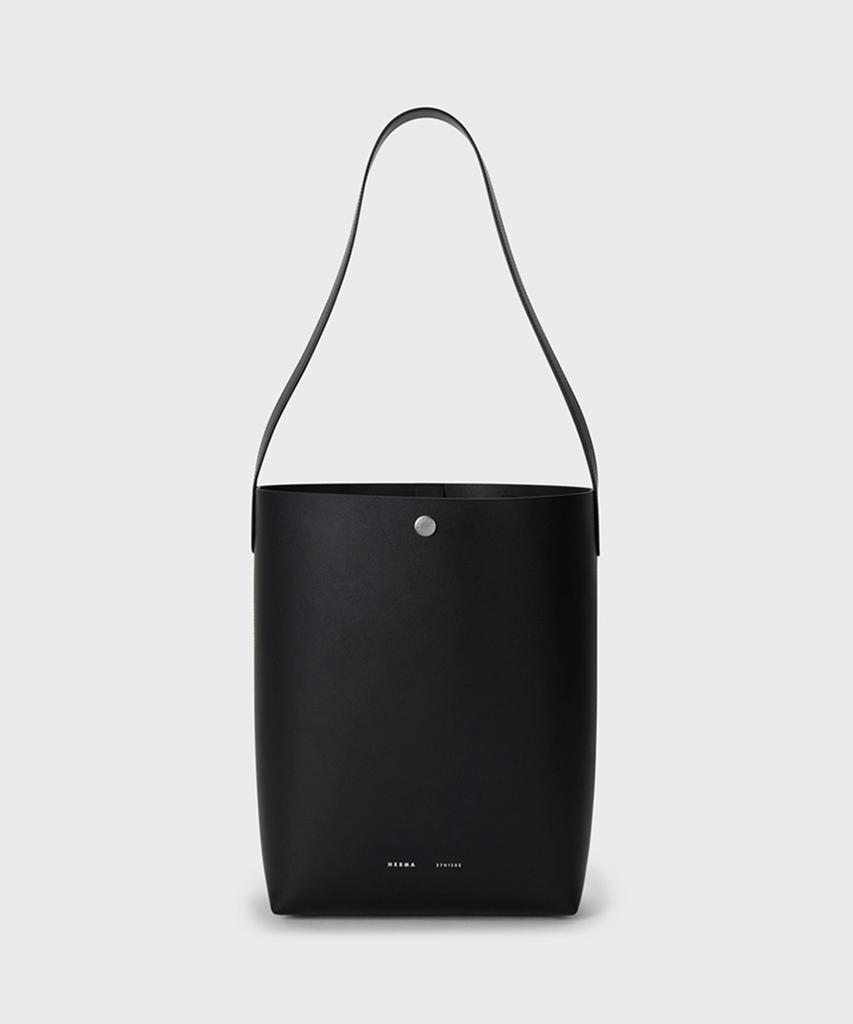 Herma Large Cabas Shoulder Bag Black