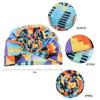 New Floral African Knot Turban Beanie Pre Tied Front Knot Elastic Head Wrap Elegant Women Chemo Cap Bandana Headwear