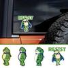 New Frog Animal Cartoon Anti Fog Stickers Fun Bumper Laptop Stickers Stickers Vinyl Stickers Waterproof R4C9