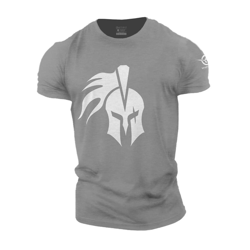Summer Round Neck 3D Print T-shirts Fitness Sports Tops Fashionable Casual Short Sleeved Men's T-shirts