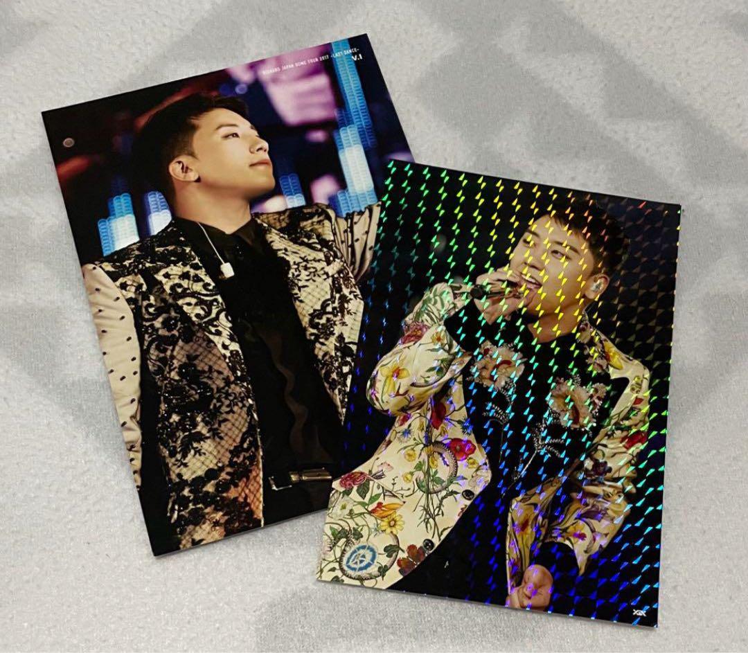 

[USED] BIGBANG V.I Postcard LAST DANCE 2 pieces