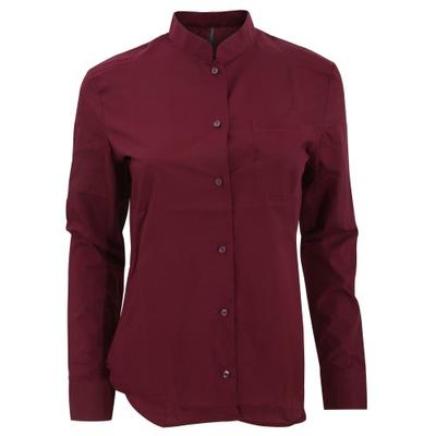 Womens/Ladies Long Sleeve Mandarin Collar Shirt