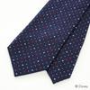 Disney Mickey Mouse Tie Tie Bar Set Includes Tie and Tie Clip & (Navy Blue, Wa-09) -