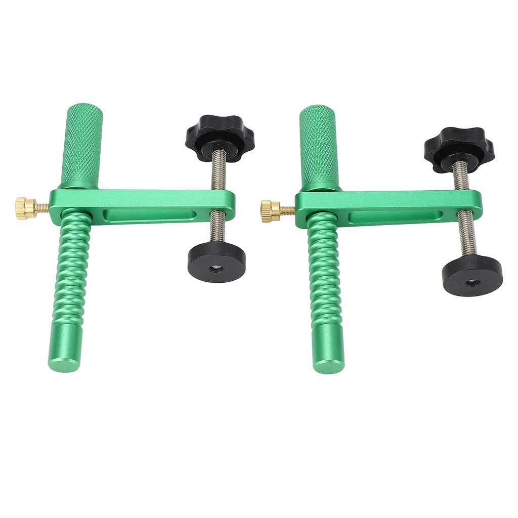 2PCS Bench Dog Woodworking Clamp 20mm Aluminium Alloy Bench Dog Hole Clamp for Handcraft
