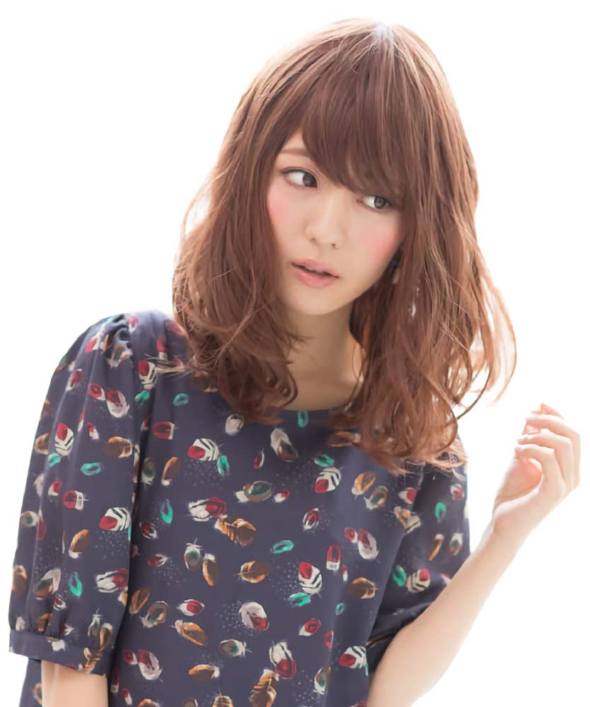 

Полный парик Вафли Миди Шоколадно-ягодный [Fondomi] Женский #11CCB