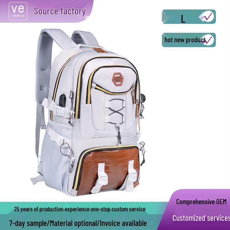 High-Capacity Oxford Cloth Travel & Mountaineering Backpack