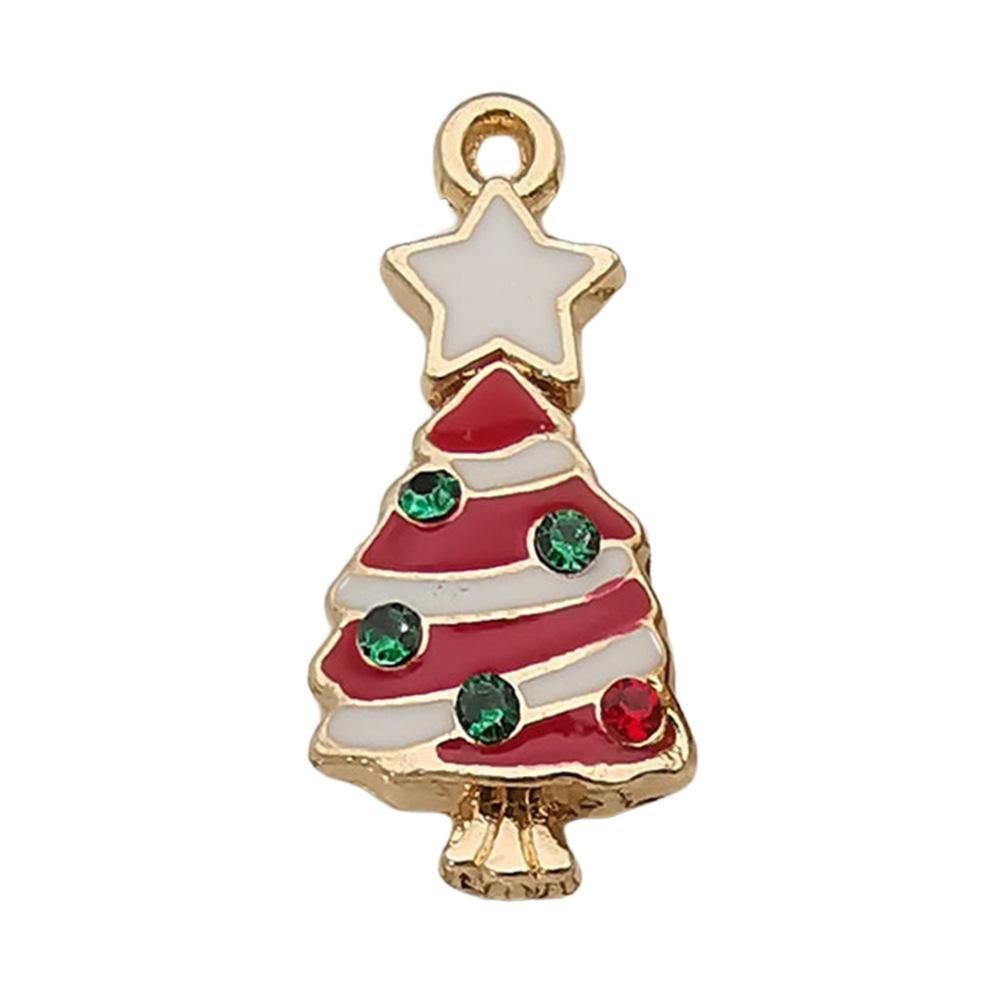 140 Kinds Of Christmas Drips Santa Claus Snowman Snowflake Deer Earrings Bracelet Pendant Diy Jewelry Accessories