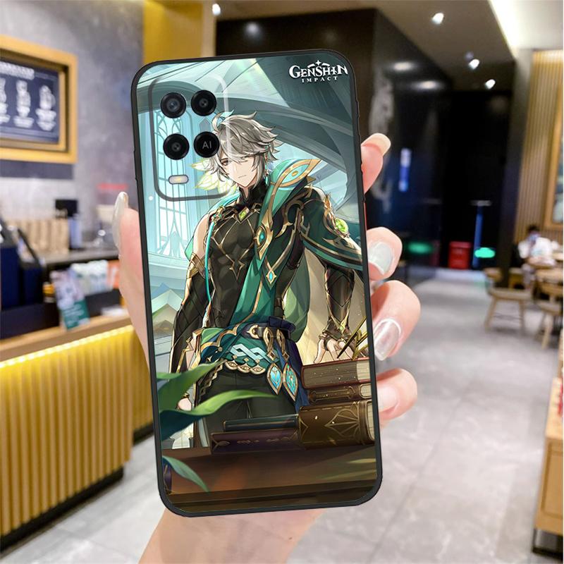 Genshin Impact Alhaitham Kaveh Case For Oppo A5 Pro A15 A17 A57 A77 A60 A80 A40 A18 A38 A58 A78 A98 A96 A76 A16 A94 A74 A54
