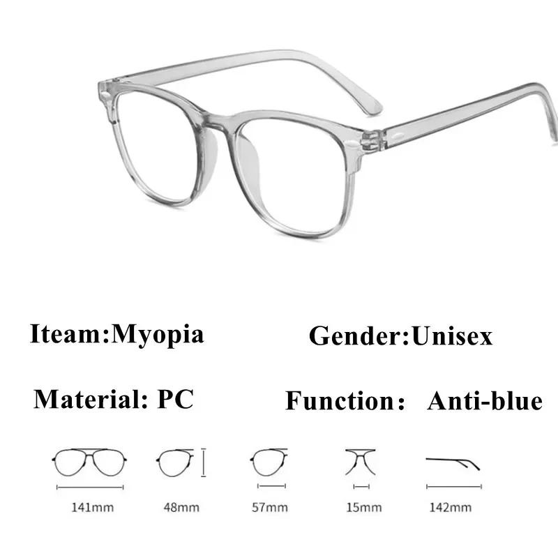 Women Vintage Optical Spectacle Eyeglasses Frames Men Trendy Stylish Blue Light Blocking Glasses Classic Round Frame Eyewear