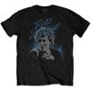 Men's Rod Stewart Scribble Photo Slim Fit T-shirt Medium Black