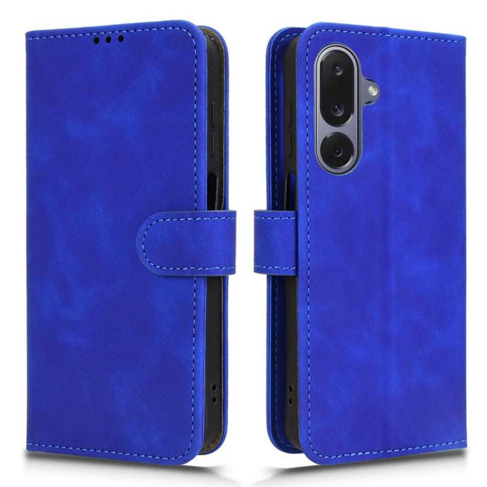 For Samsung Galaxy M36 5G Leather Case Skin Feel Anti Drop Wallet Flip Phone Cover