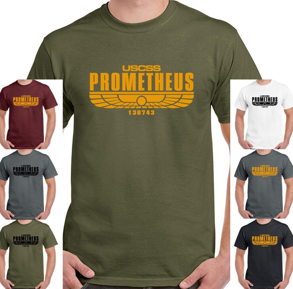 26 Инопланетная ФУТБОЛКА PROMETHEUS Мужская Фильм Кино USCSS Weyland-Yutani Nostromo Covenant Унисекс Футболка L