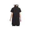 Nike Sportswear Everything Wovens Fashion Simple Beautiful Trendy Short Sleeve Dress Women dresses Black HJ1145-010