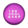 Acuity ESCO-T6 Shift Knob in Satin Purple Anodized Finish (M10x1.5 Thread)