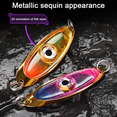 Lâmpada LED olho de peixe à prova d'água 3 cores de iluminação luz de atração submersível queda profunda subaquática formato de olho peixe atração coleta lâmpada pesca