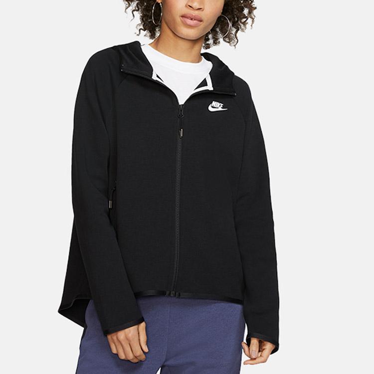 Nike Tech Fleece Kápová Bunda Dámská Svrchní Oblečení Černá BV7566-010