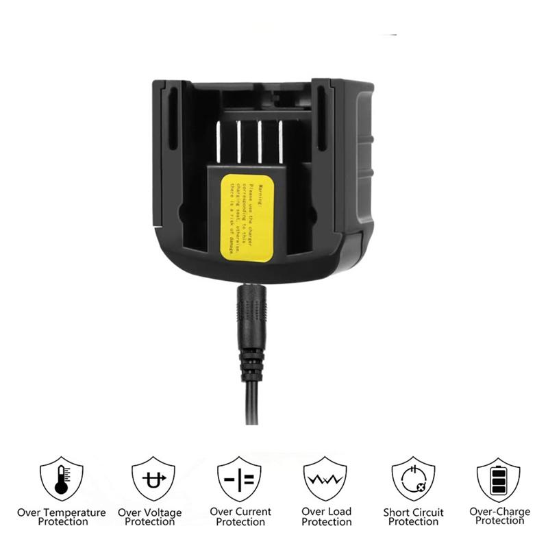 A96I-Li Battery Charger For Black Decker 10.8V 14.4V 20V LBXR20 LB20 LBX20 LBX4020 Electric Drill Screwdriver Tool,EU Plug